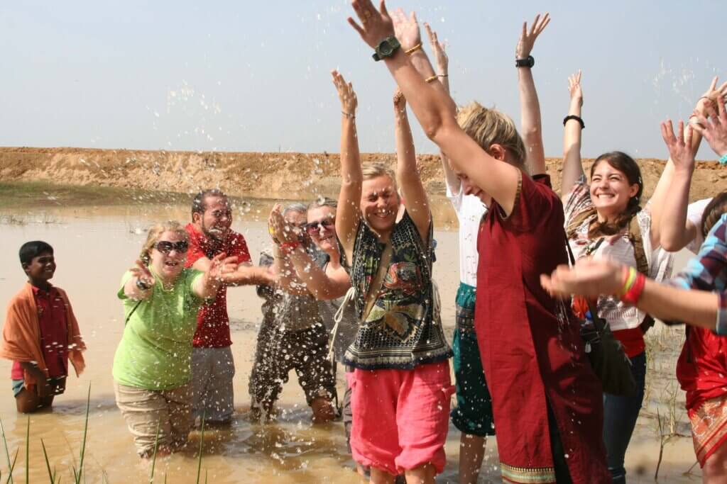 Celebrating in India